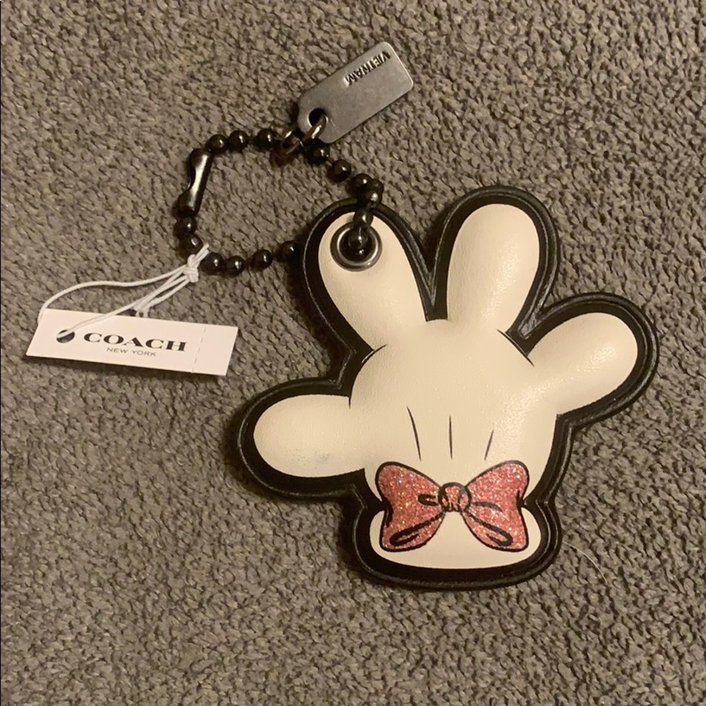 Disney x Coach Minnie Mouse Glove Bag Charm